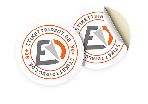 Aufkleber Werbung, drucken | etikettdirekt.de