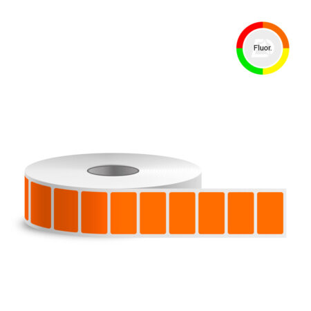 Selbstklebende Etiketten, 40x25, Fluorpapier (1000 Stk./Rolle) Selbstklebende Etiketten, 40x25, Fluorpapier (1000 Stk./Rolle)